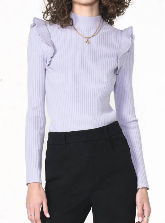 Greylin - Freda Ruffle Knit Top