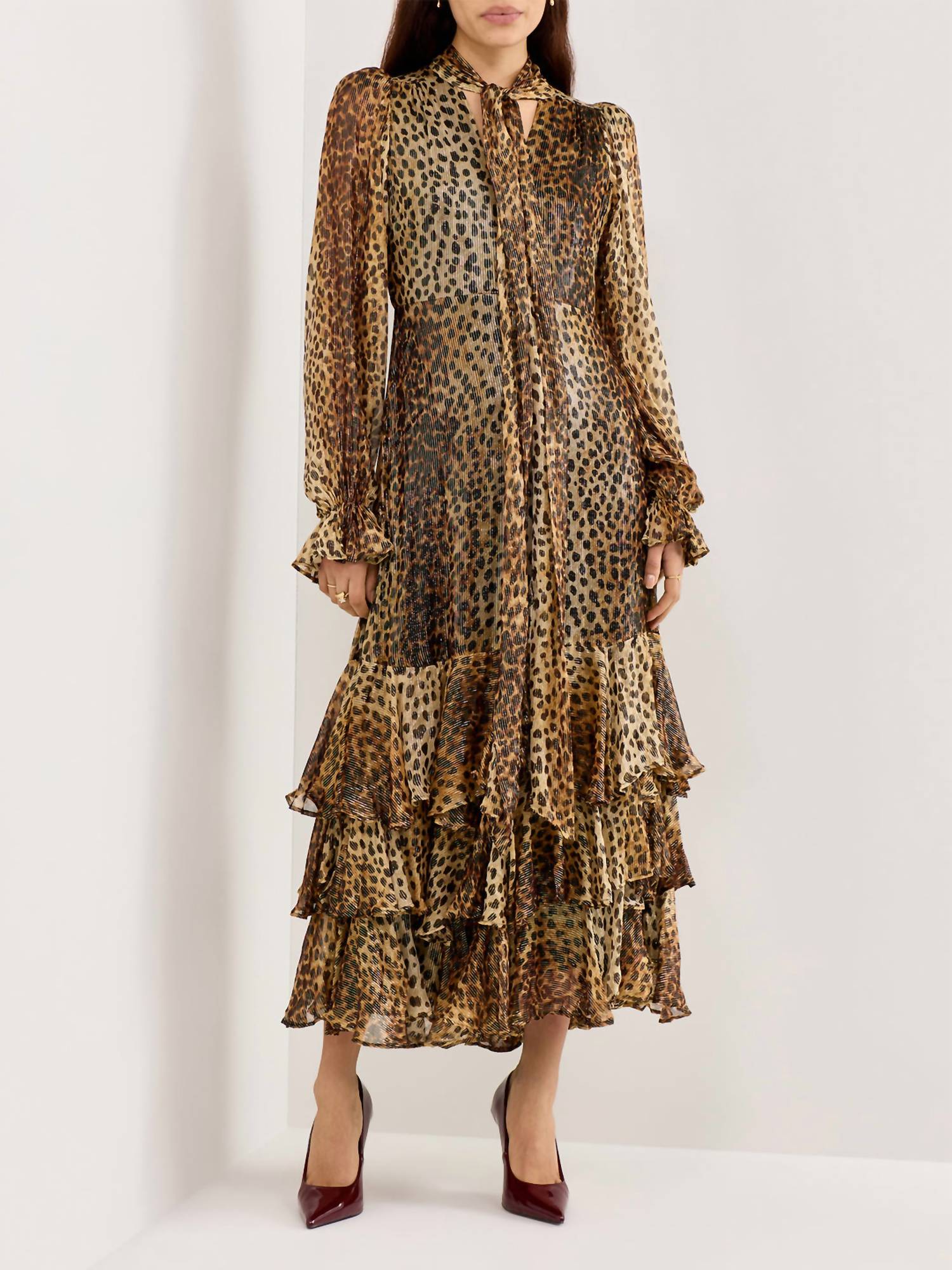 Queens Of Archive - Farrah Scarf Maxi Dress