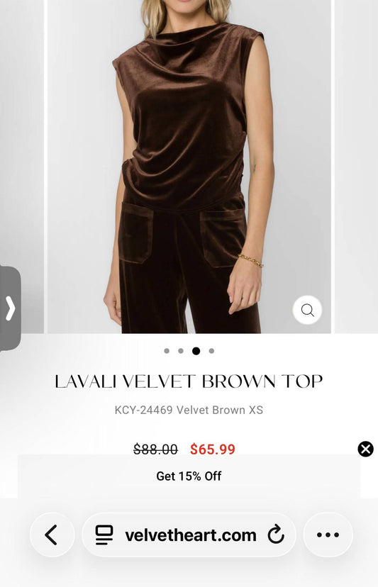 Velvet Heart - LAVALI VELVET TOP
