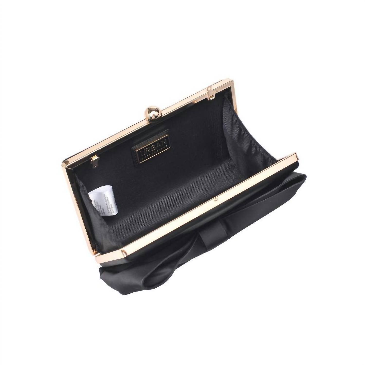Urban Expressions Women's Belle Bow Evening Bag in black - women's bag - view 4