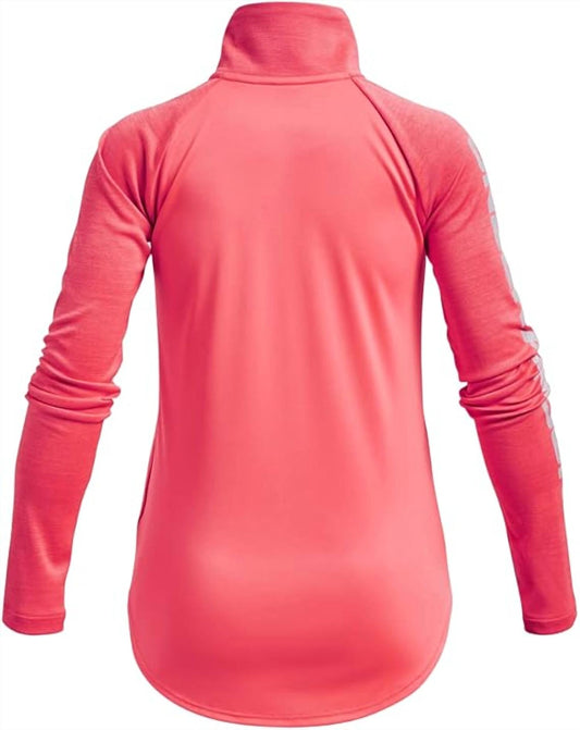 Under Armour - Girls' Tech Graphic Half Zip Top