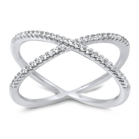 Starlette Women's Jenna Statement Ring in silver - women's jewelry