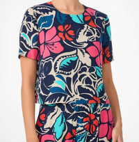 Trina Turk Sitio Top in multi floral - women's blouse