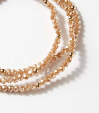 Erin Gray - Women's Beaded Crystal Bracelets Set