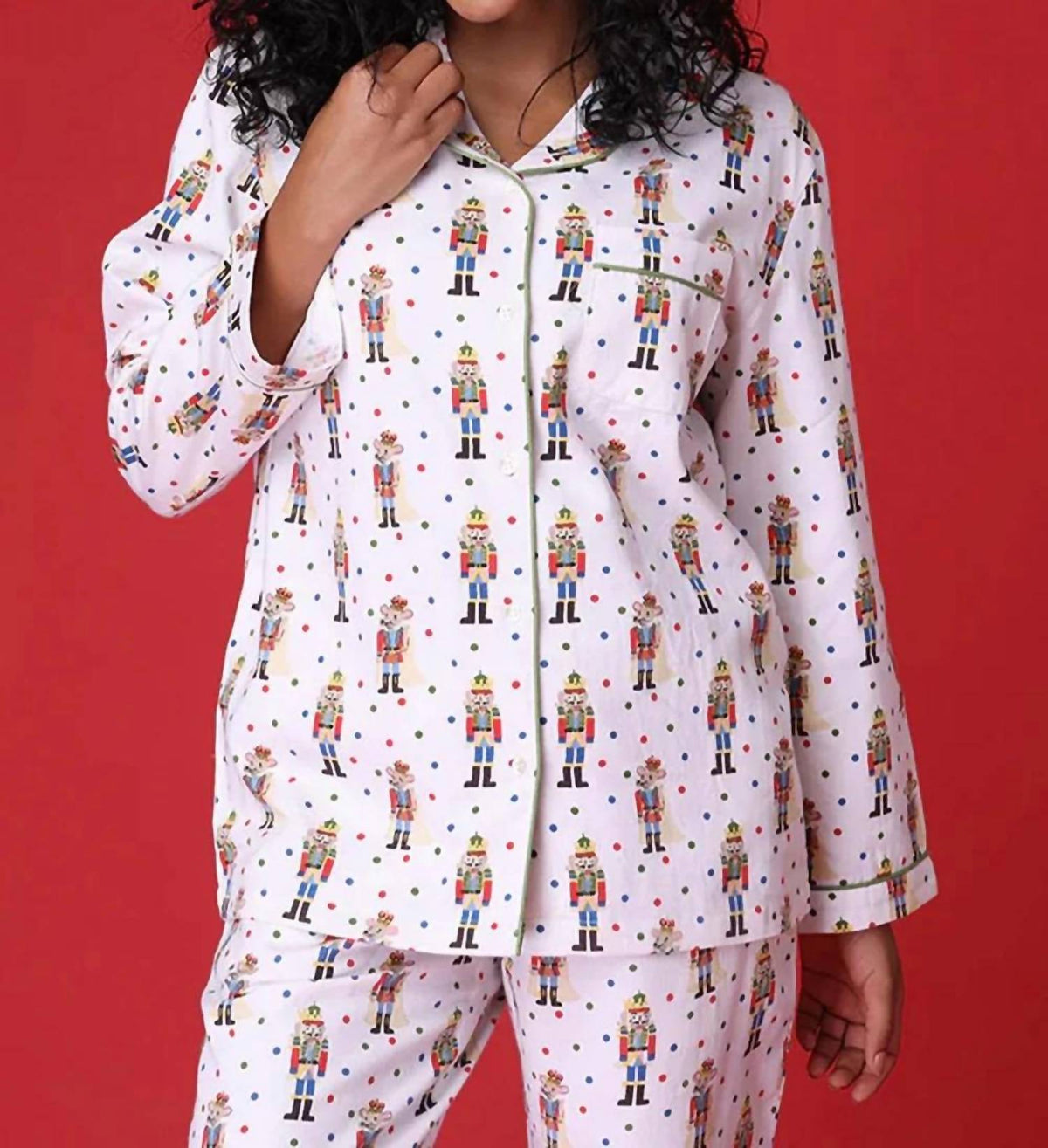 The Mahogany Store - Women's Flannel Pajama Set
