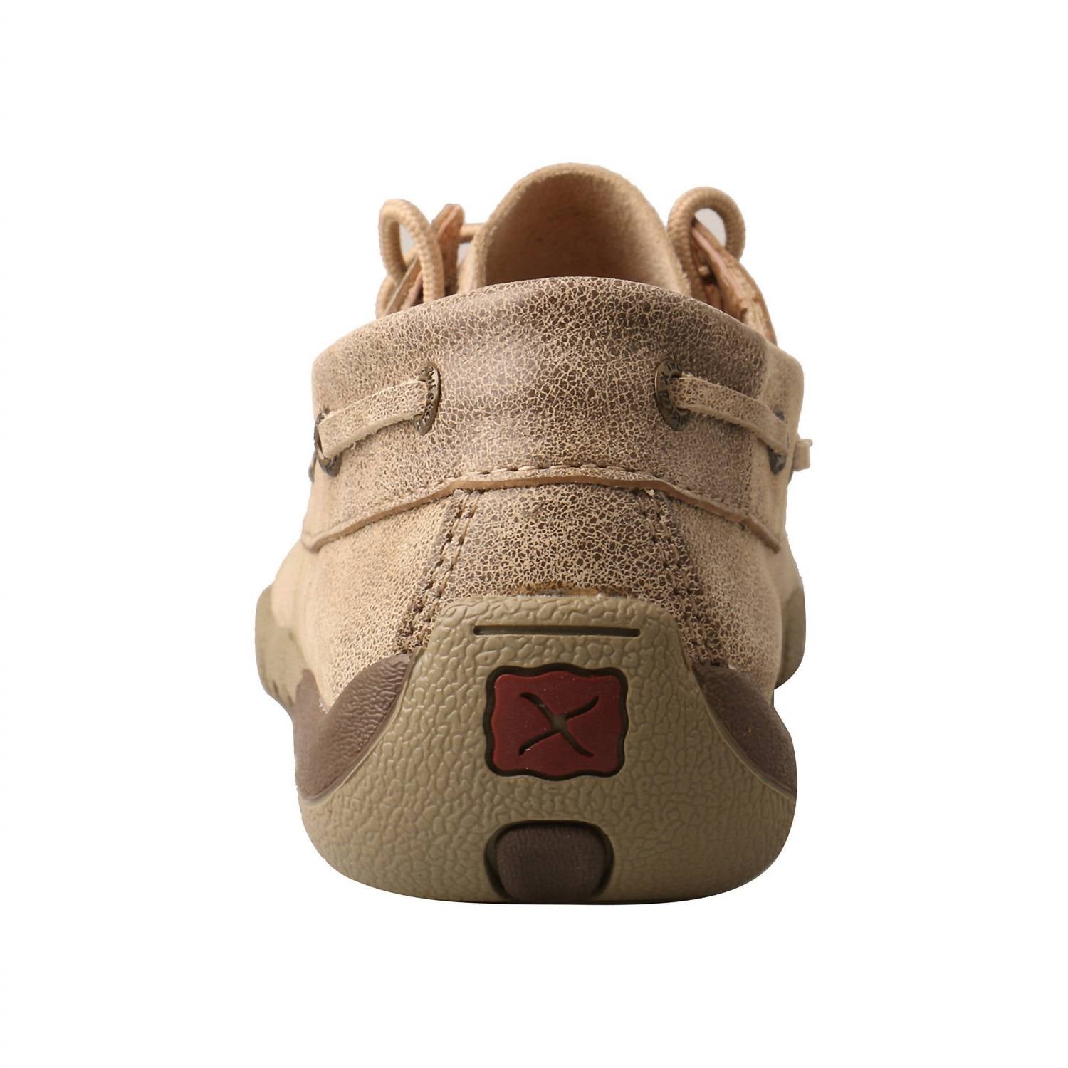 TWISTED X Women's Driving Moccasin in dusty tan - women's shoe - view 5