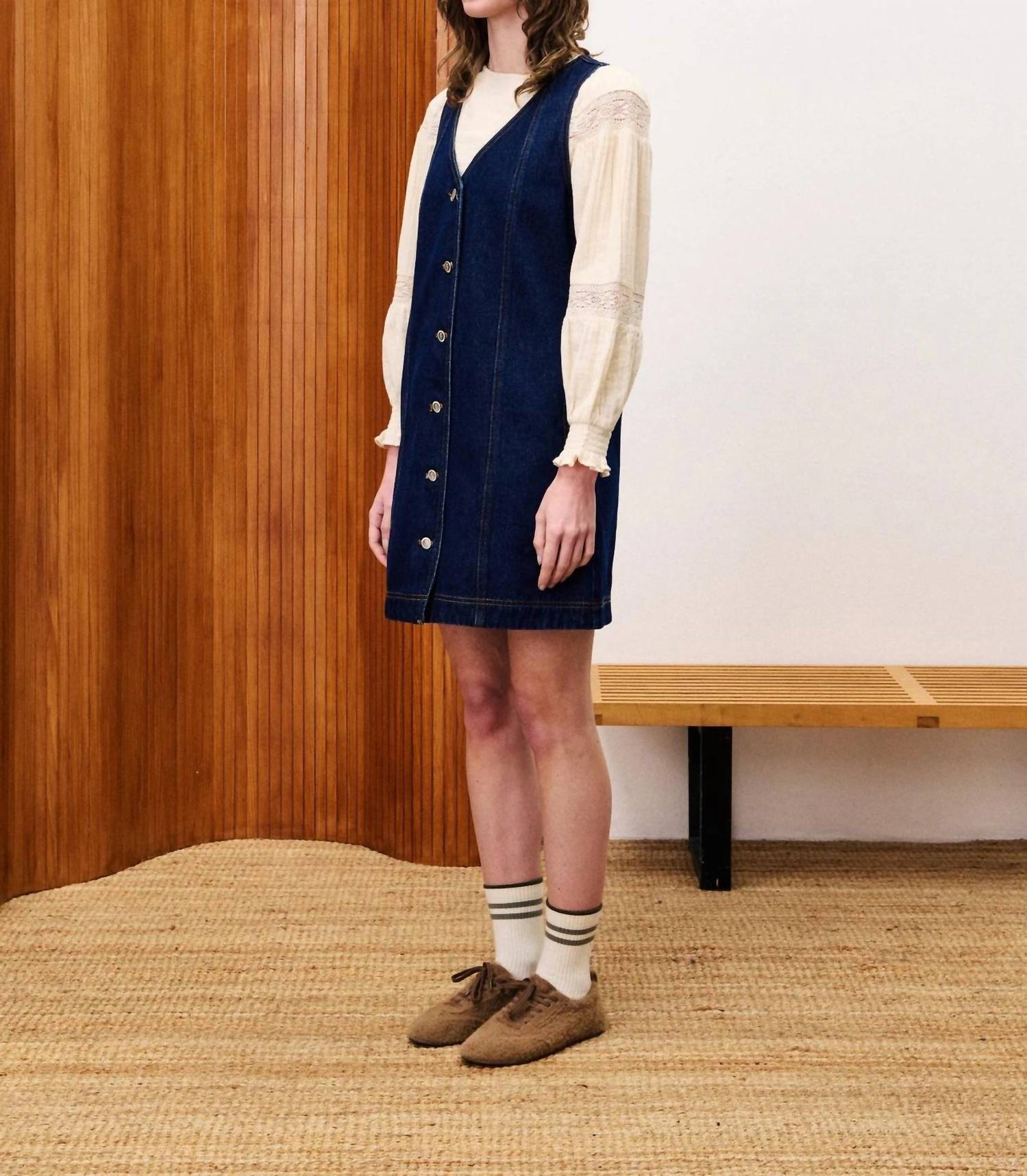 Frnch - Nala Denim Dress