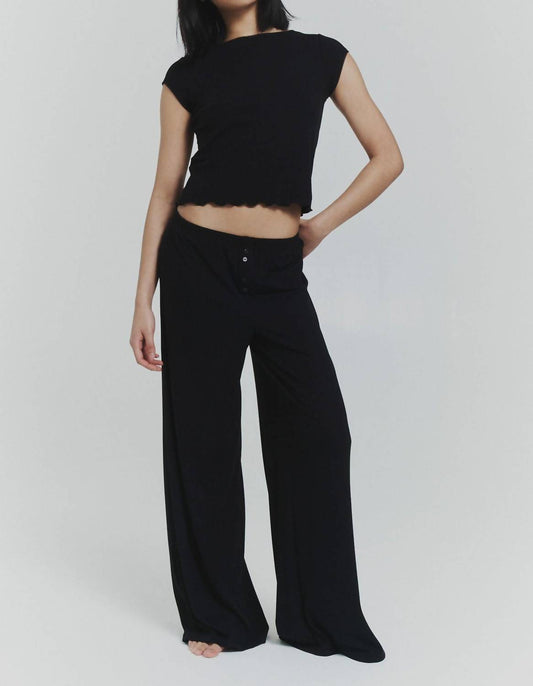 Find Me Now - Button Lounge Pants