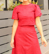 Tcec - Olivia A Line Skirt