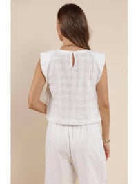 Sage The Label - Salt Air Muscle Crop Top