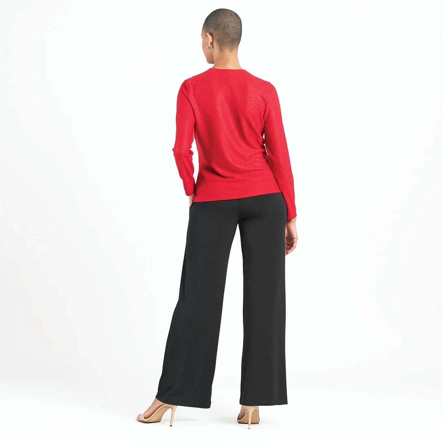 Clara Sun Woo - V-neck Long Sleeve Top