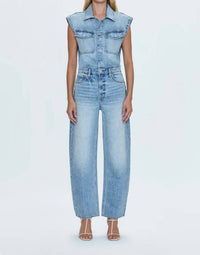 Pistola - Ace Sleeveless Barrel Leg Jumpsuit