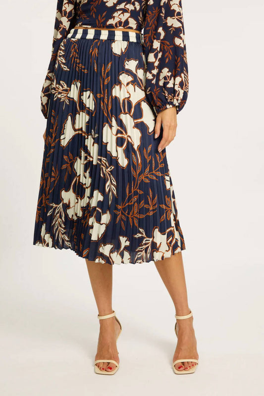 Caballero - Mia Ginko Block Print Skirt