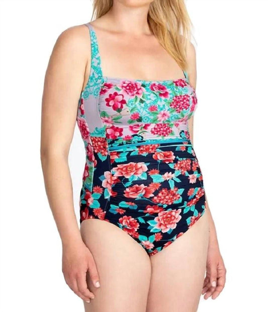 Japer Ruched One Piece Swimsuit