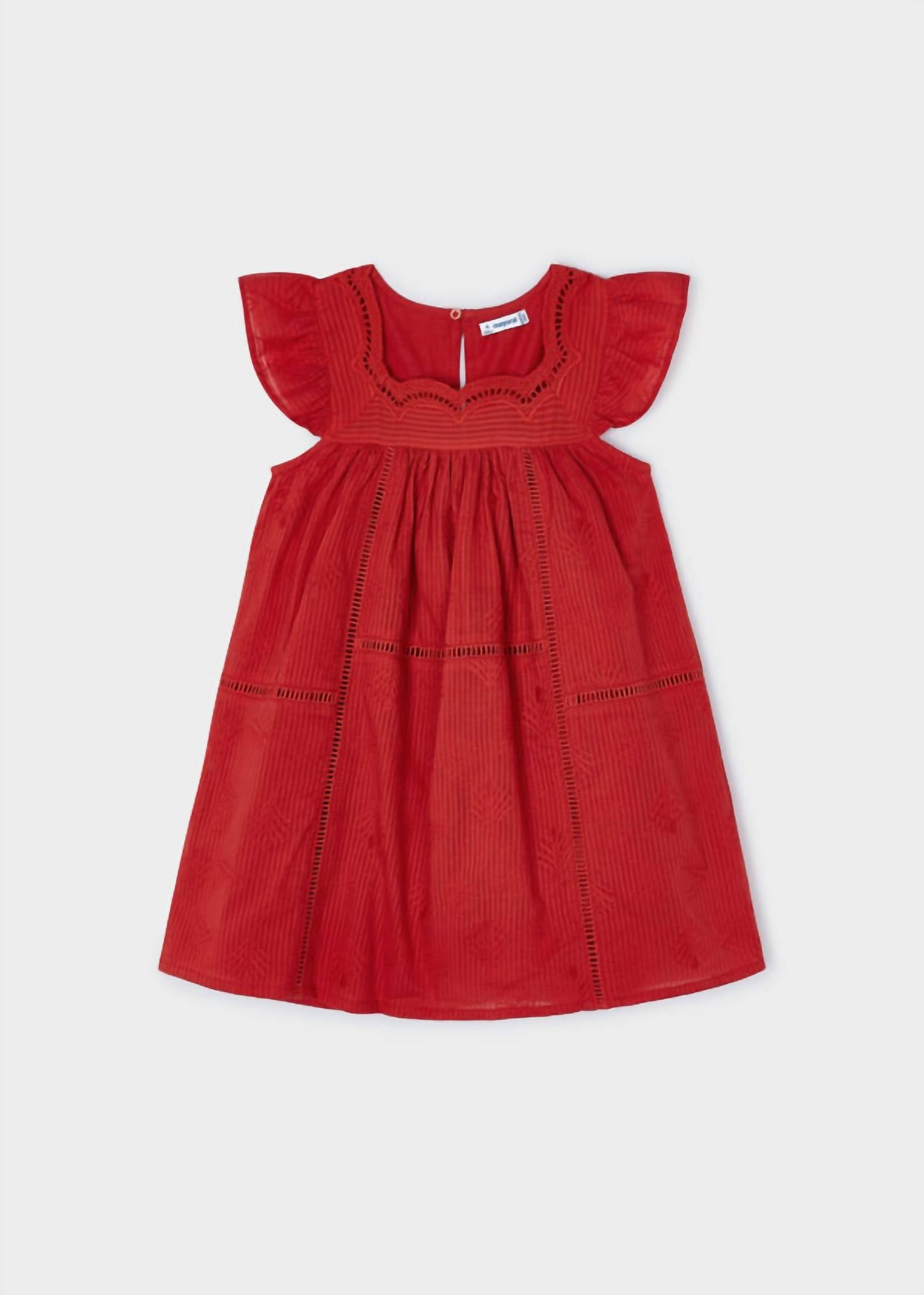 Mayoral - Girl's Embroidered Dress