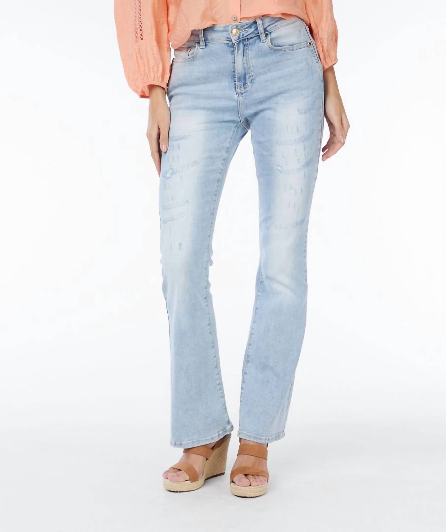 Esqualo - Stick To It Flare Jeans