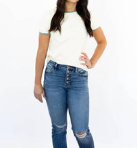 Kancan - Haidee Skinny Straight Leg Jeans