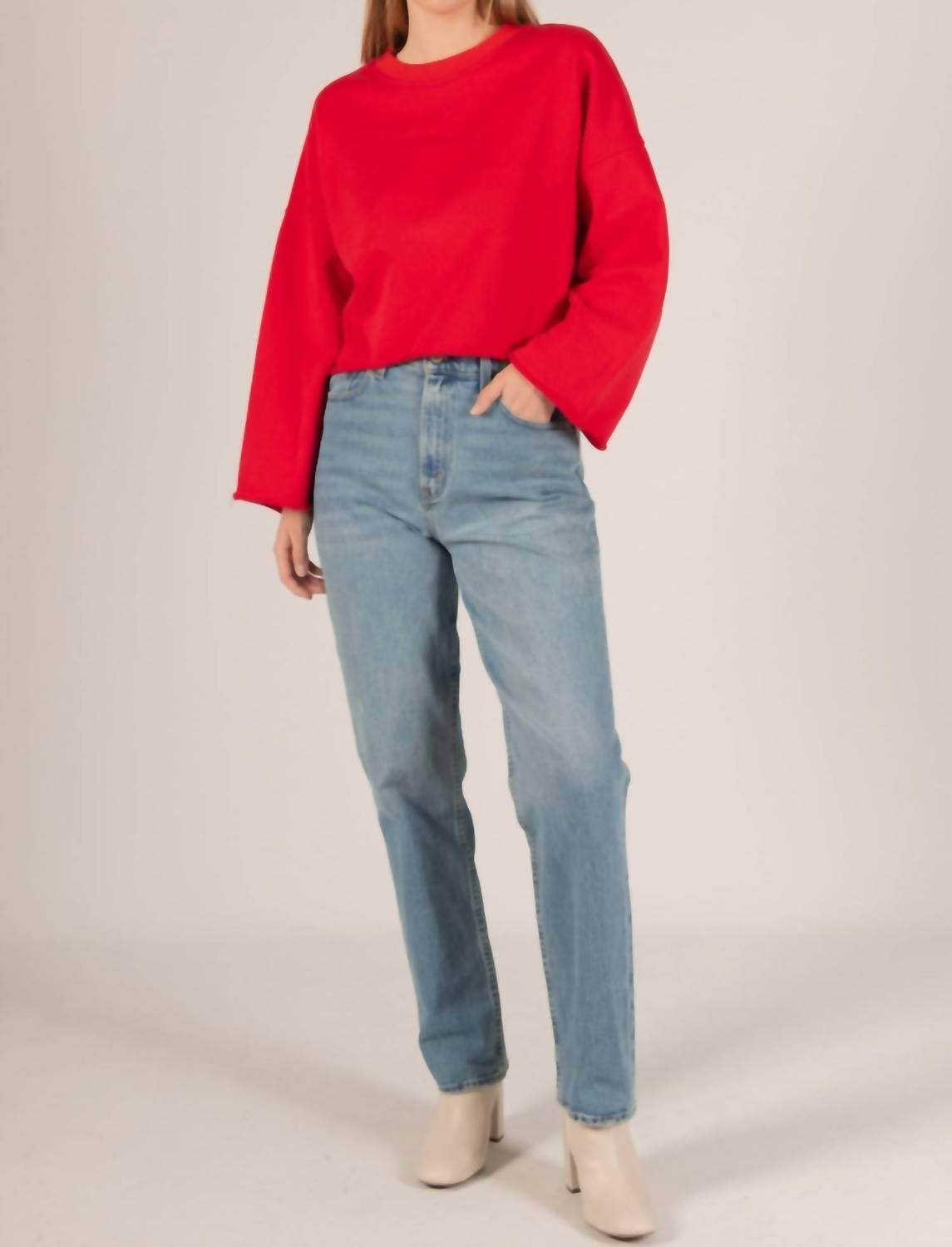 Before You - French Terry Cropped Sweatshirt