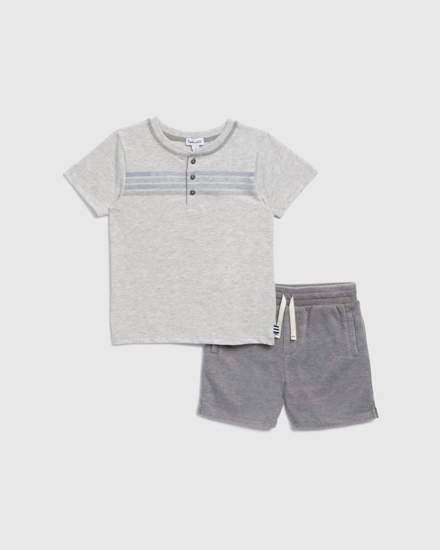 Splendid - Toddler Boy Getaway Stripe Tee Set