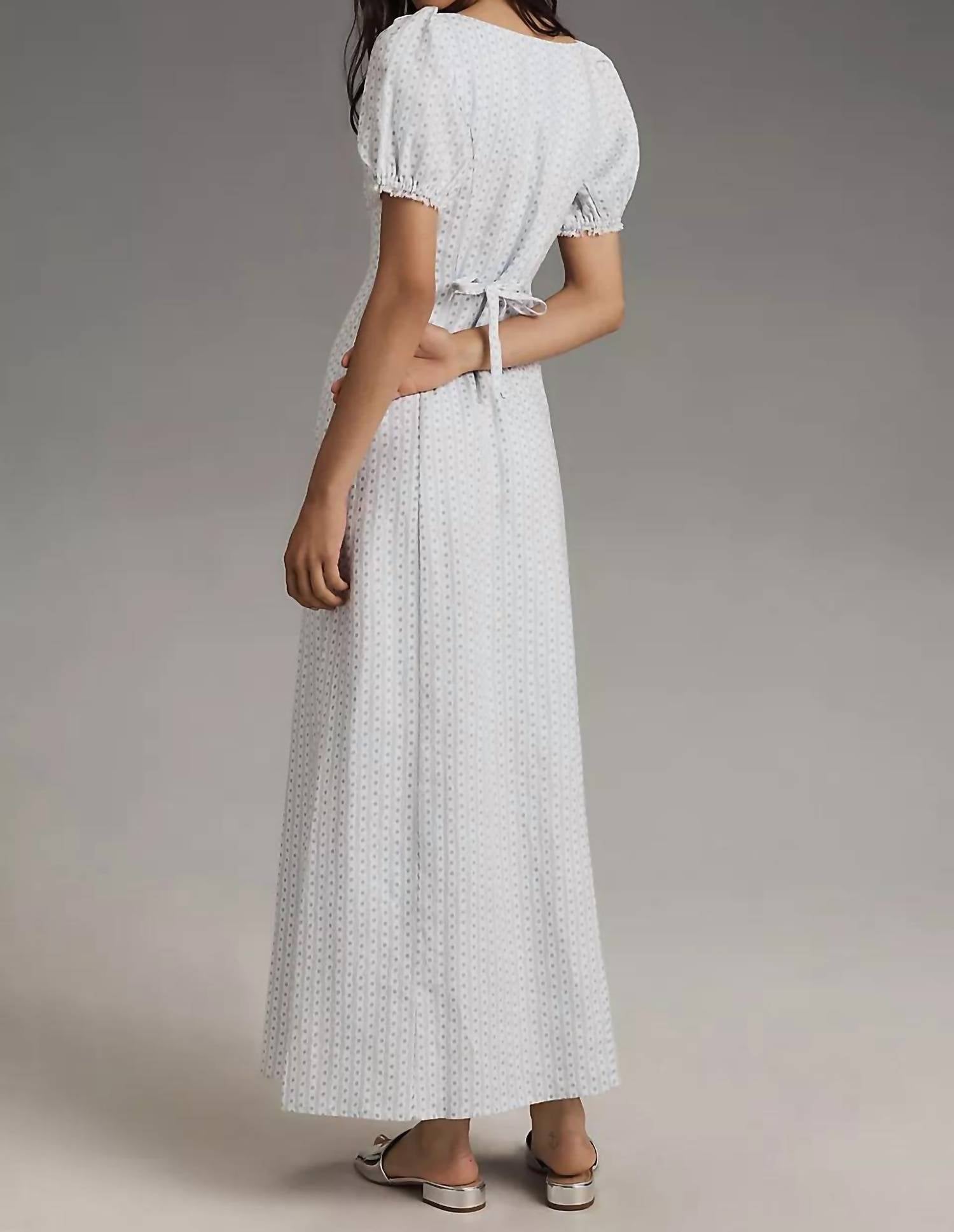 Reformation - Cherise Linen Midi Dress