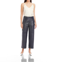 Fifteen Twenty - Faux Patent Leather Pants
