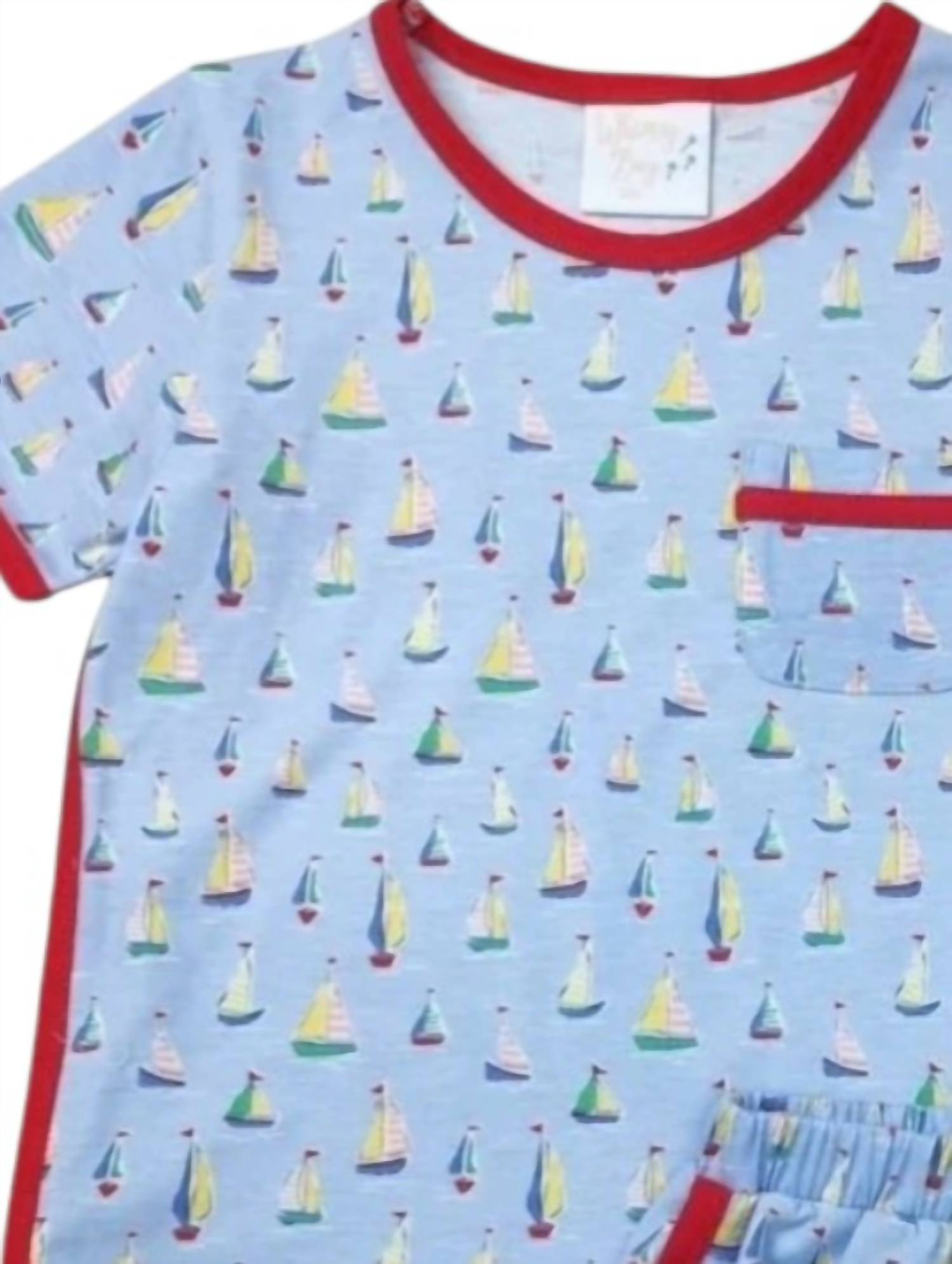 Whimsy Bay Kids Kid's Sailing Away Lounge Set in blue multi - item - detail view