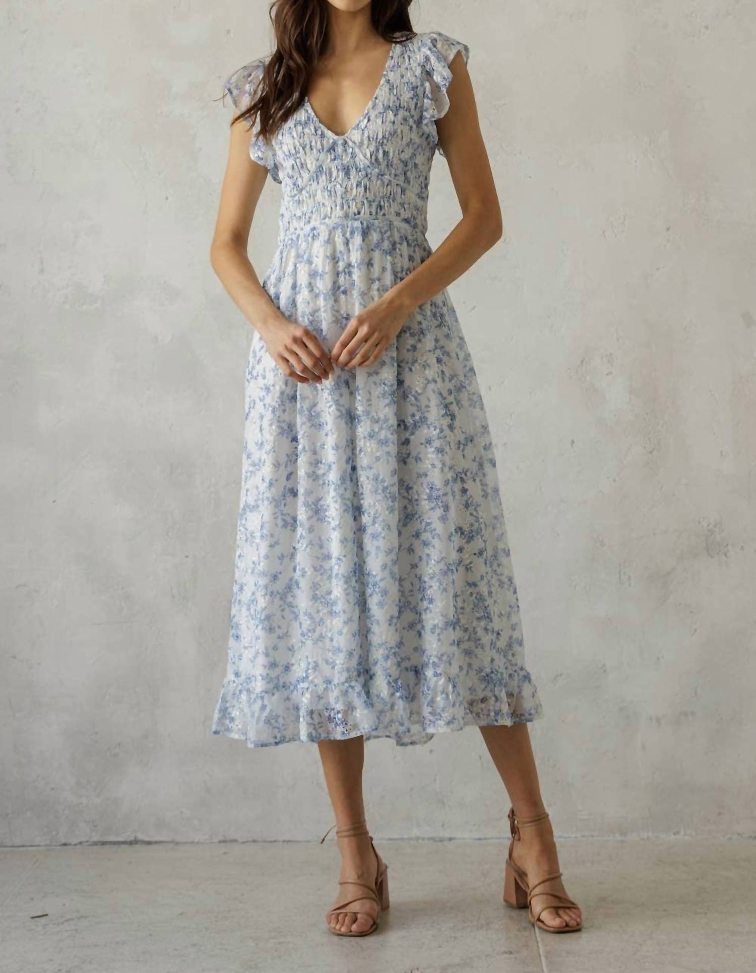 Storia - Tahlia Floral Midi Dress