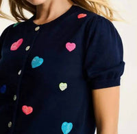 Lisa Todd - Royal Flush Cotton Cardigan
