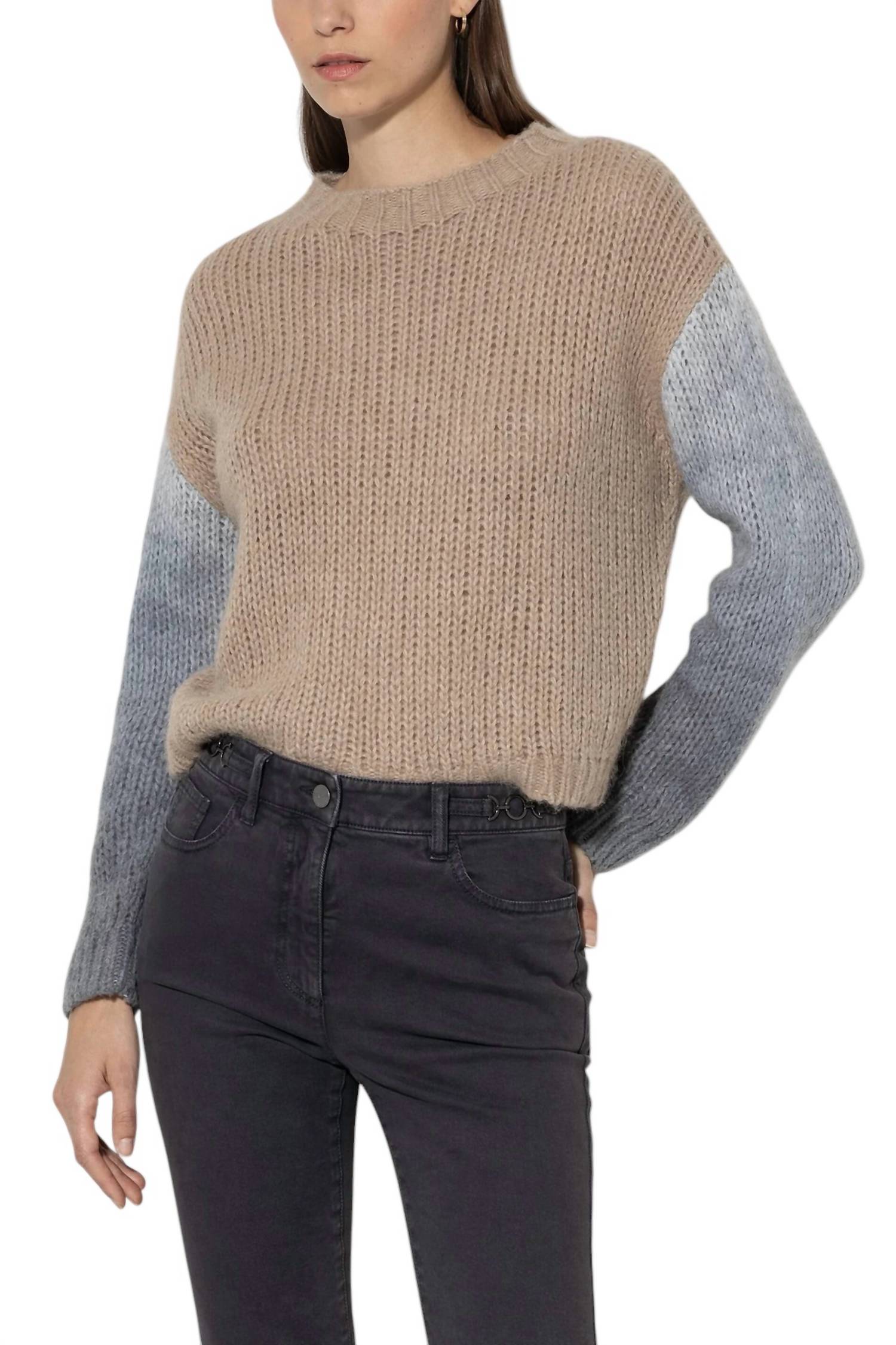 Luisa Cerano - Sweater with Spray Effect