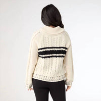Coco + Carmen - Romilly Collared Zip Front Cardigan