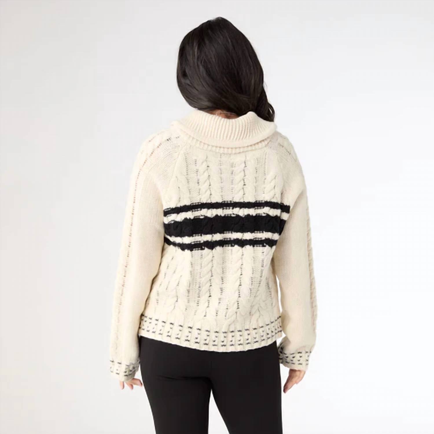 Coco + Carmen - Romilly Collared Zip Front Cardigan