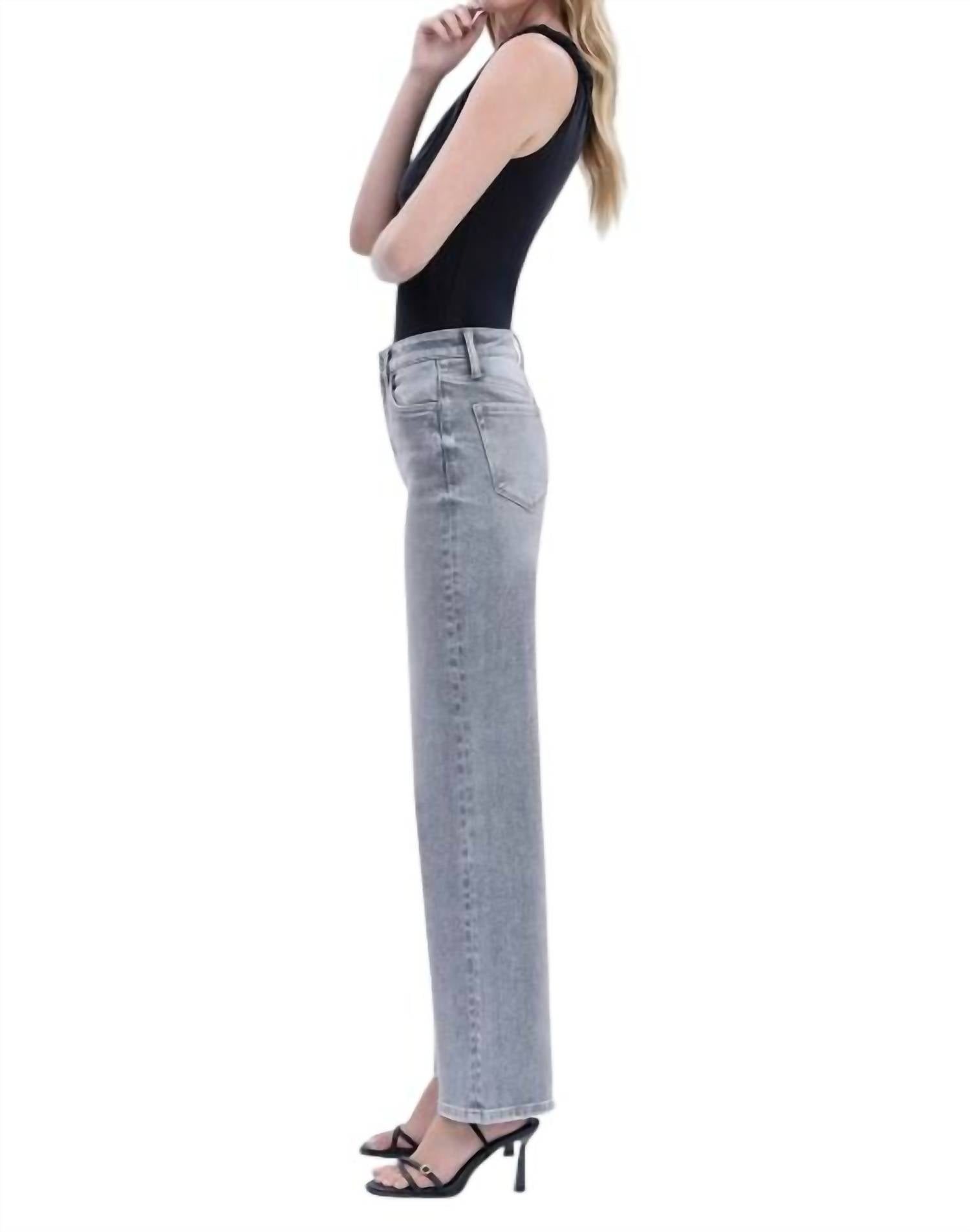 Vervet By Flying Monkey - Olivia Wide Leg Jeans