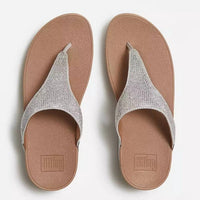 Fitflop - Women's Lulu Crystal Embellished Toe Post Sandal