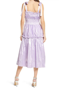 Amylynn - Smocked Tie Strap Dress