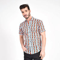 Eight X - Colorful Parrot Popart Shirt