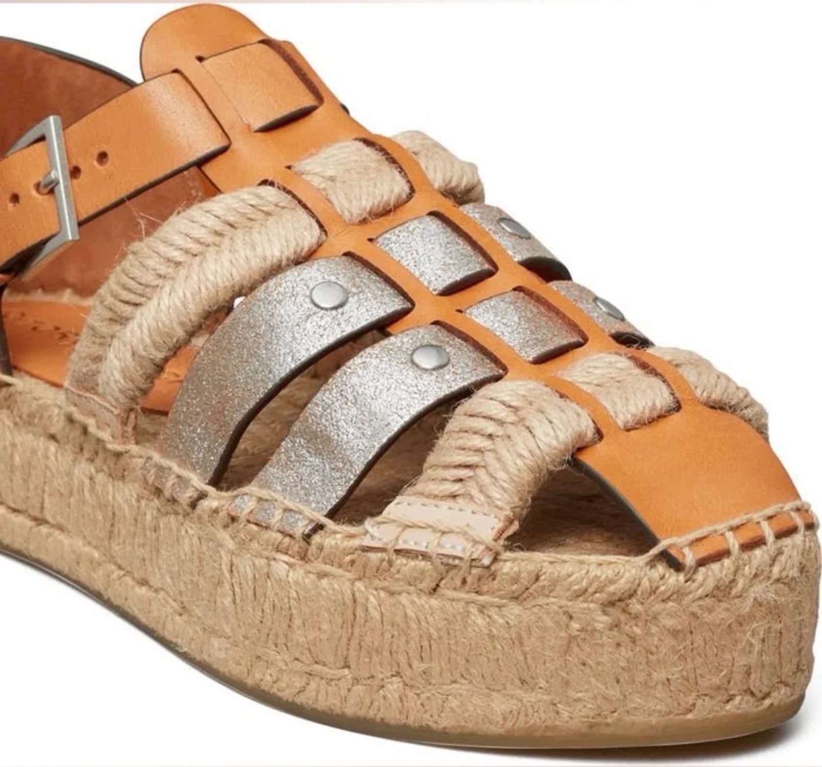 Tory Burch - Women's Fisherman Platform Espadrille Sandals