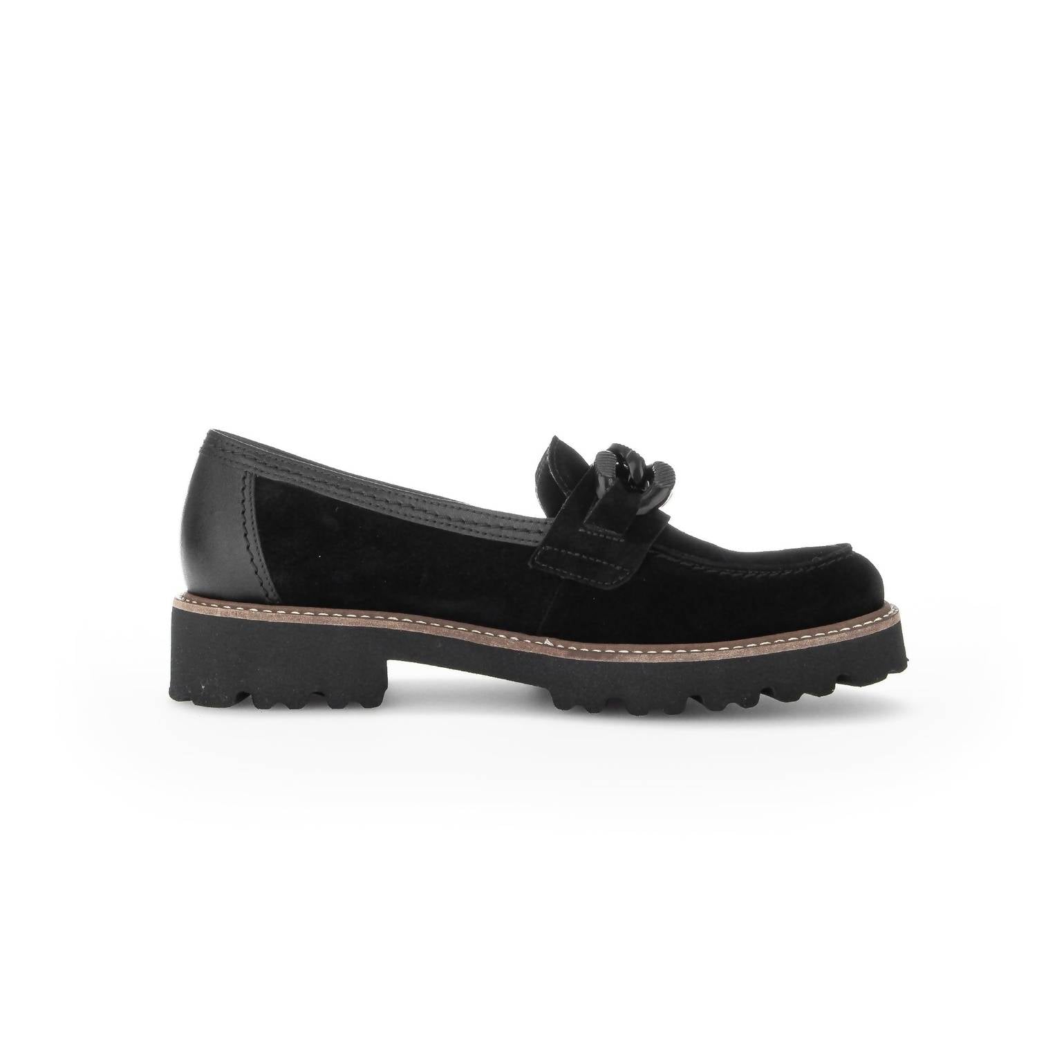 Gabor - Women's 75.240.17 Suede Slip On Loafers