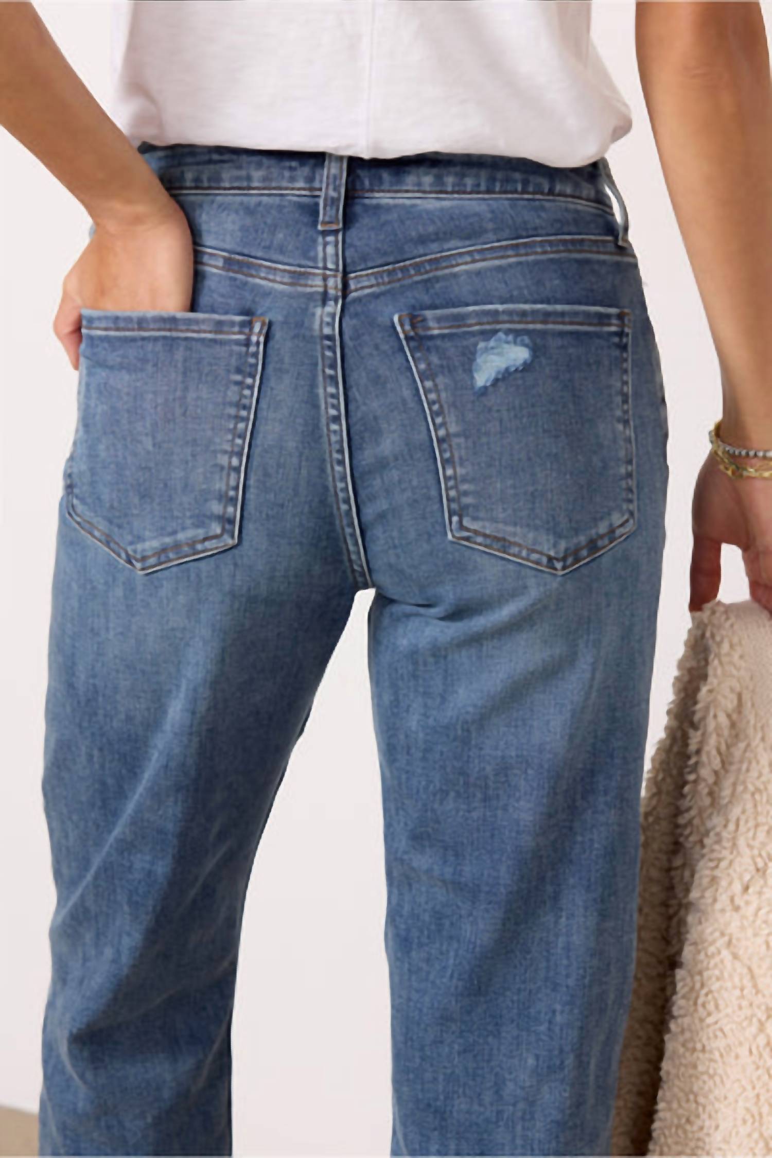 Kut From The Kloth - Sienna Baggy Boyfriend Crop Jean