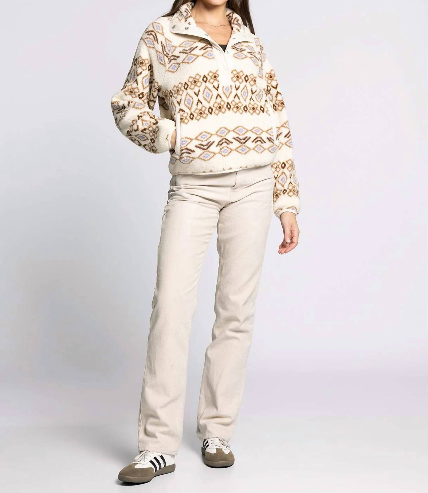 Thread & Supply - Piper Half-snap Pullover