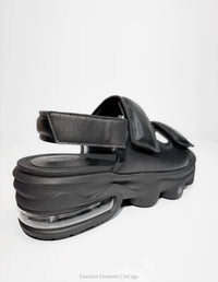 All Black - Women's Air Rocks Sandal