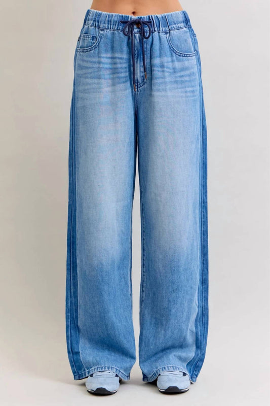 Judy Blue - Easy Does It High Waist Elastic Jeans