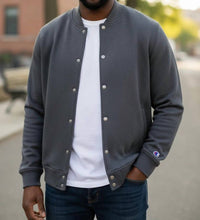 Champion - Snap Up Athletic Wear Varsity Bomber Jacket