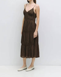 Mod Ref - Effortless Tiered Gathered Midi Dress