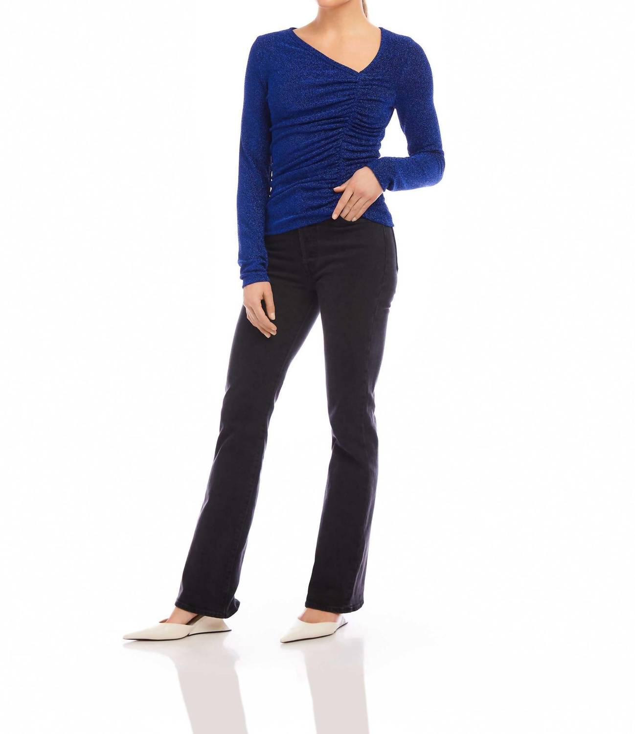 Fifteen Twenty - Krissy Asymmetric Neck Top