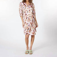 Esqualo - Gena Geometric Overlay Dress