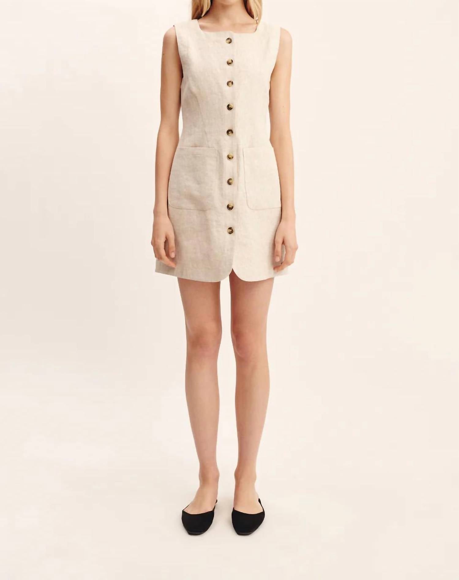 Posse - Emma Button Down Mini Dress