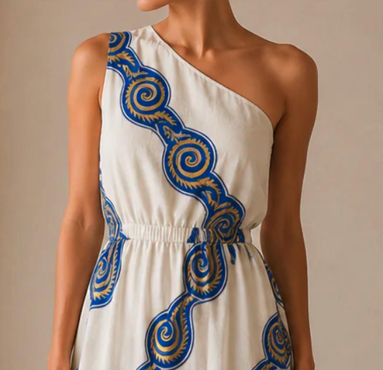 Mystery Resort - Zeus One Shoulder Maxi Dress