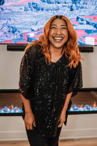 Jess Lea - Celebrity Status Sequin Top