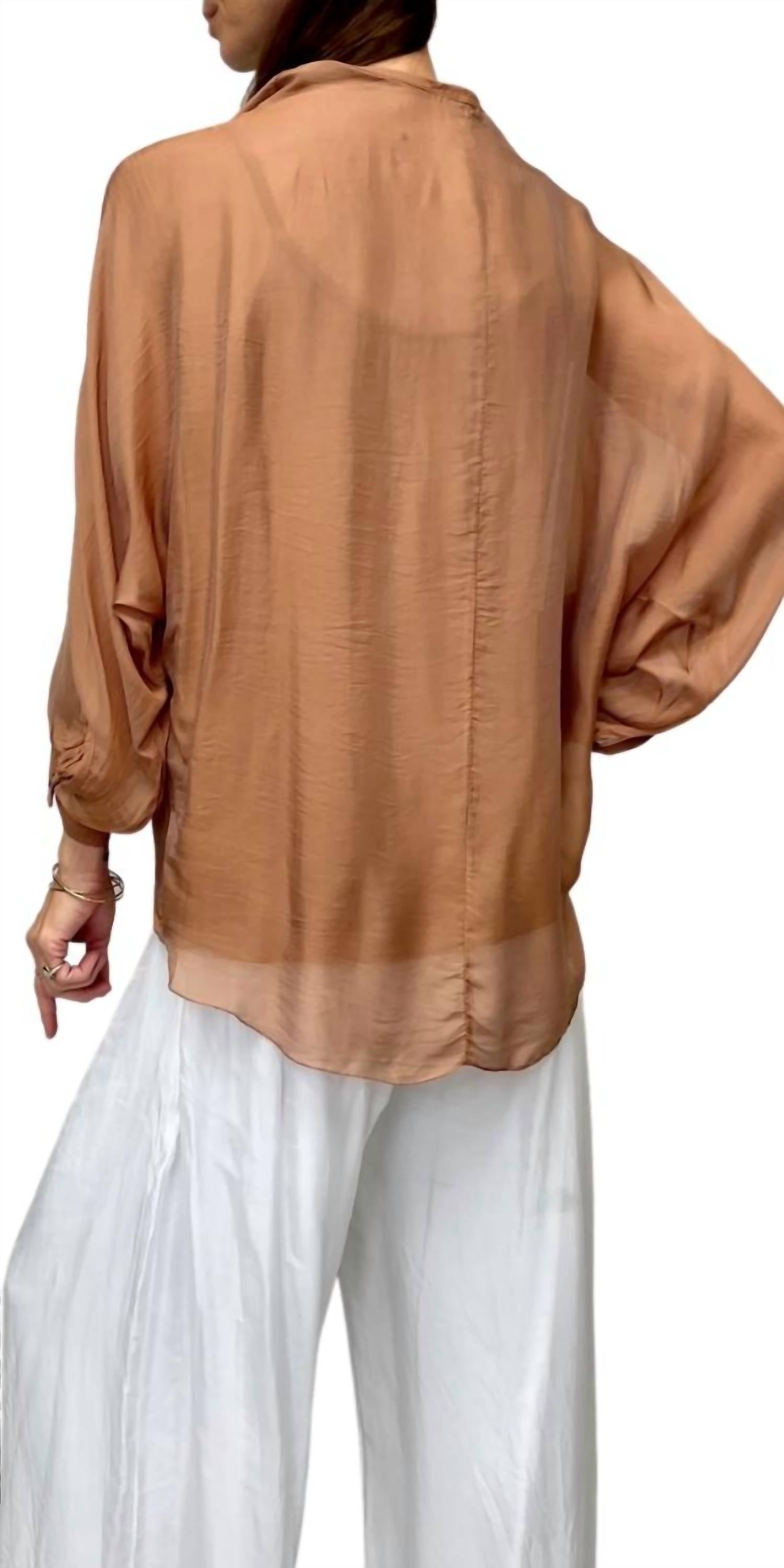 Gigi Moda - Ryana Long Sleeve Blouse
