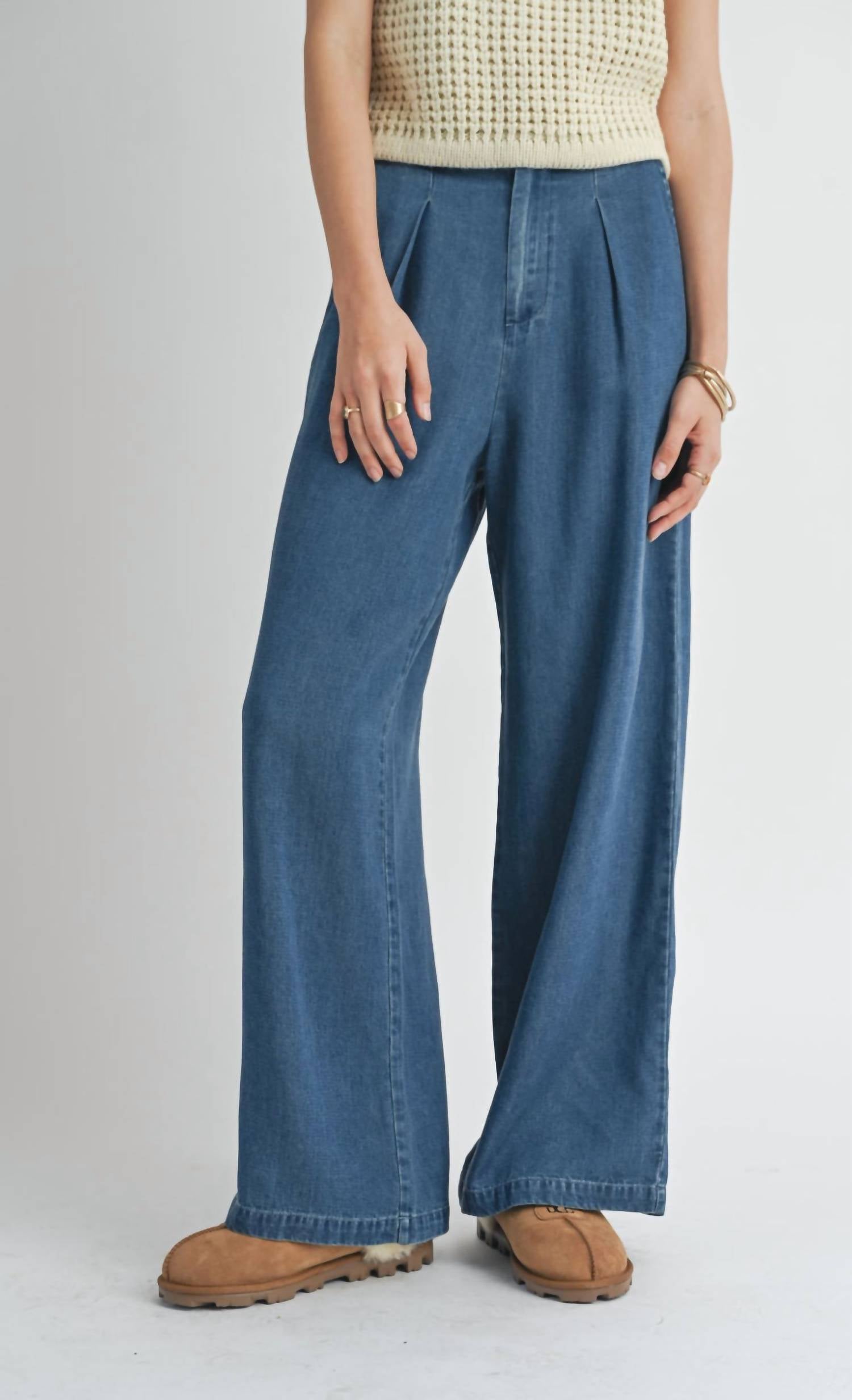Sadie & Sage - Archives Wide Leg Pants